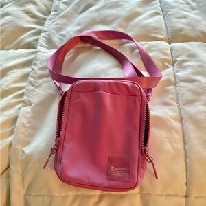 lululemon athletica Pink Crossbody Phone Pouch